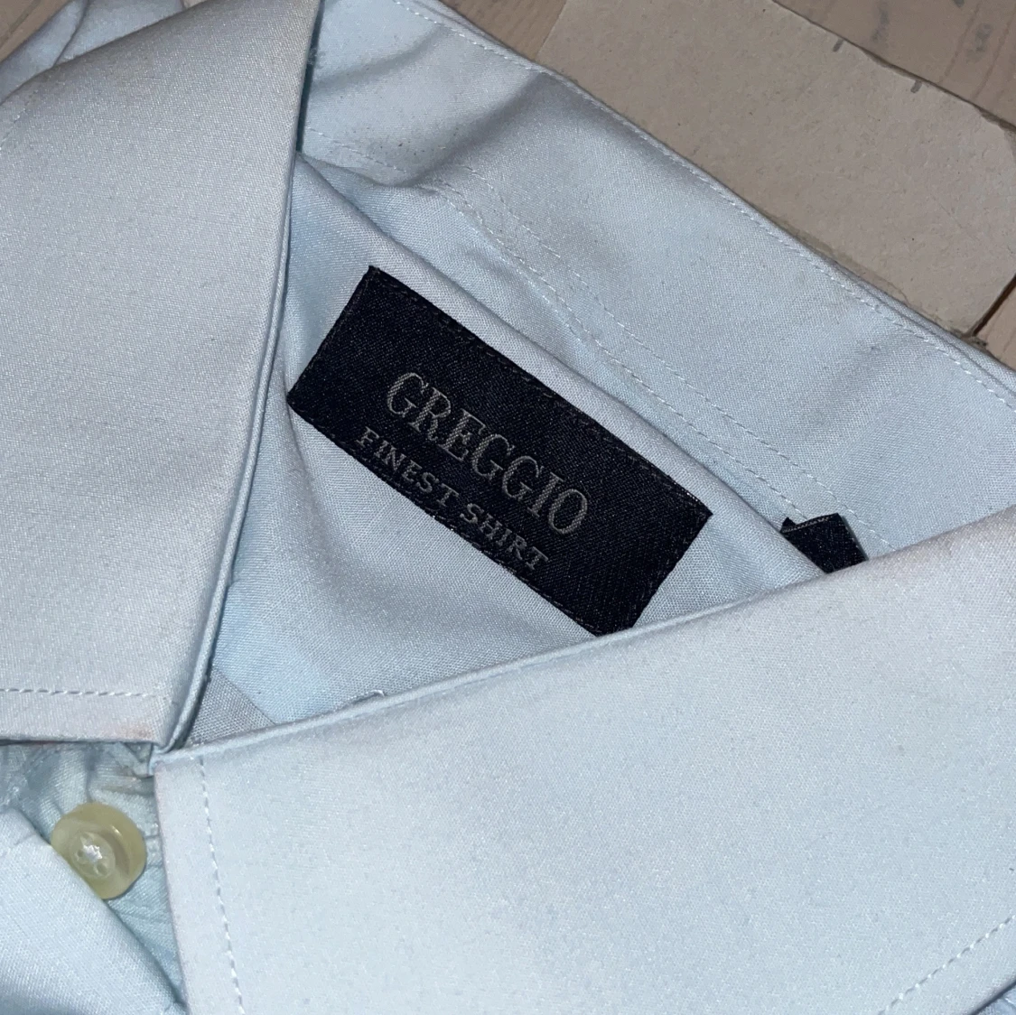 Ljusblå skjorta från Greggio - 2