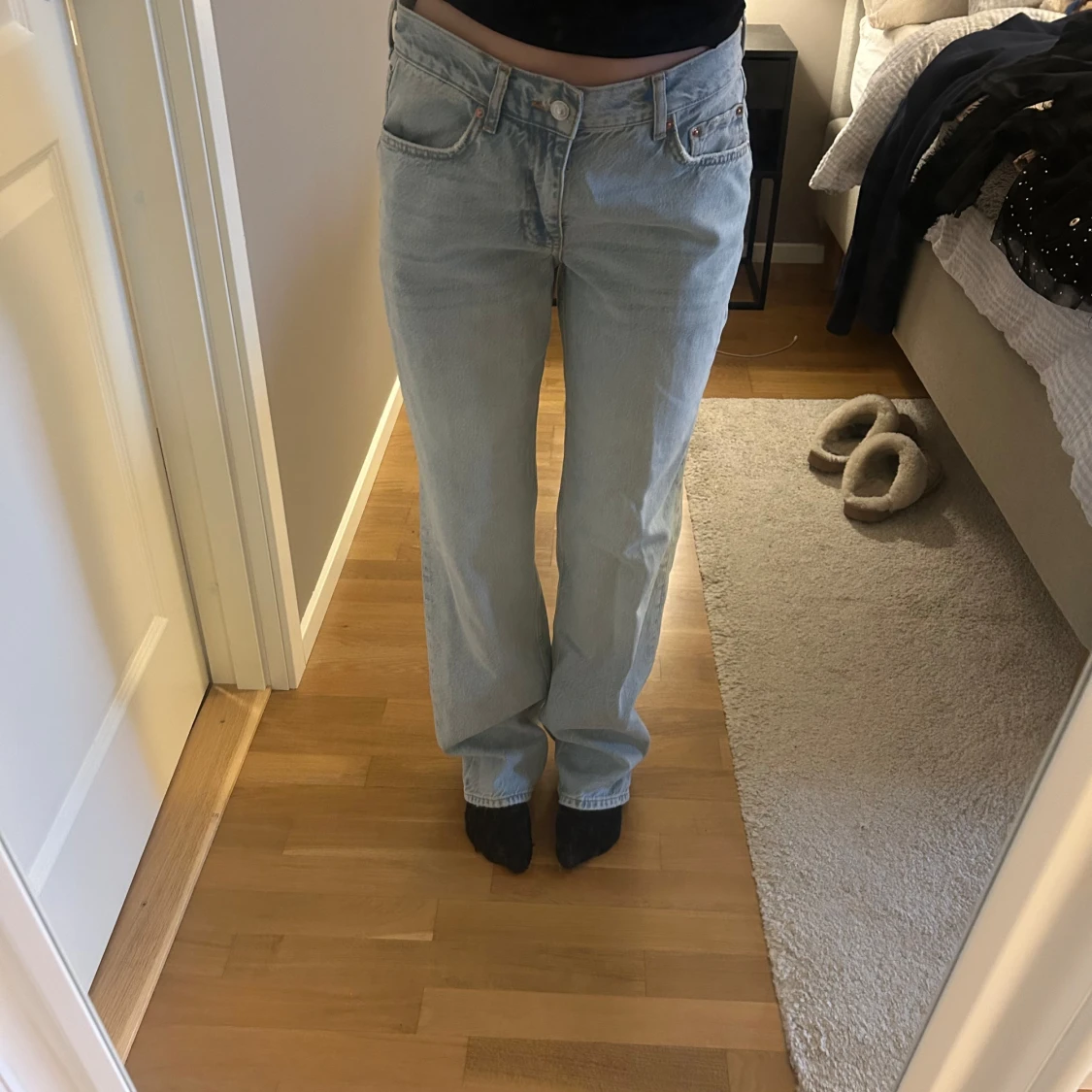 Lågmidjade jeans