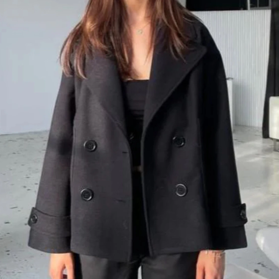 Svart kappa från Design By Si