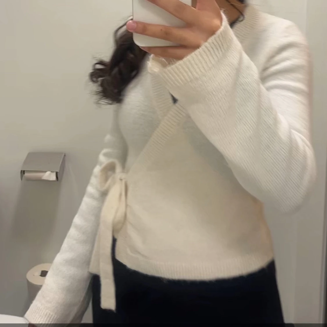 Vit omlott tröja - 1