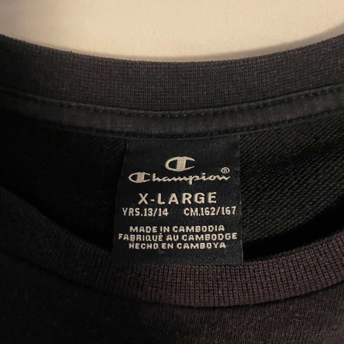 Svart långärmad tröja från Champion - 1