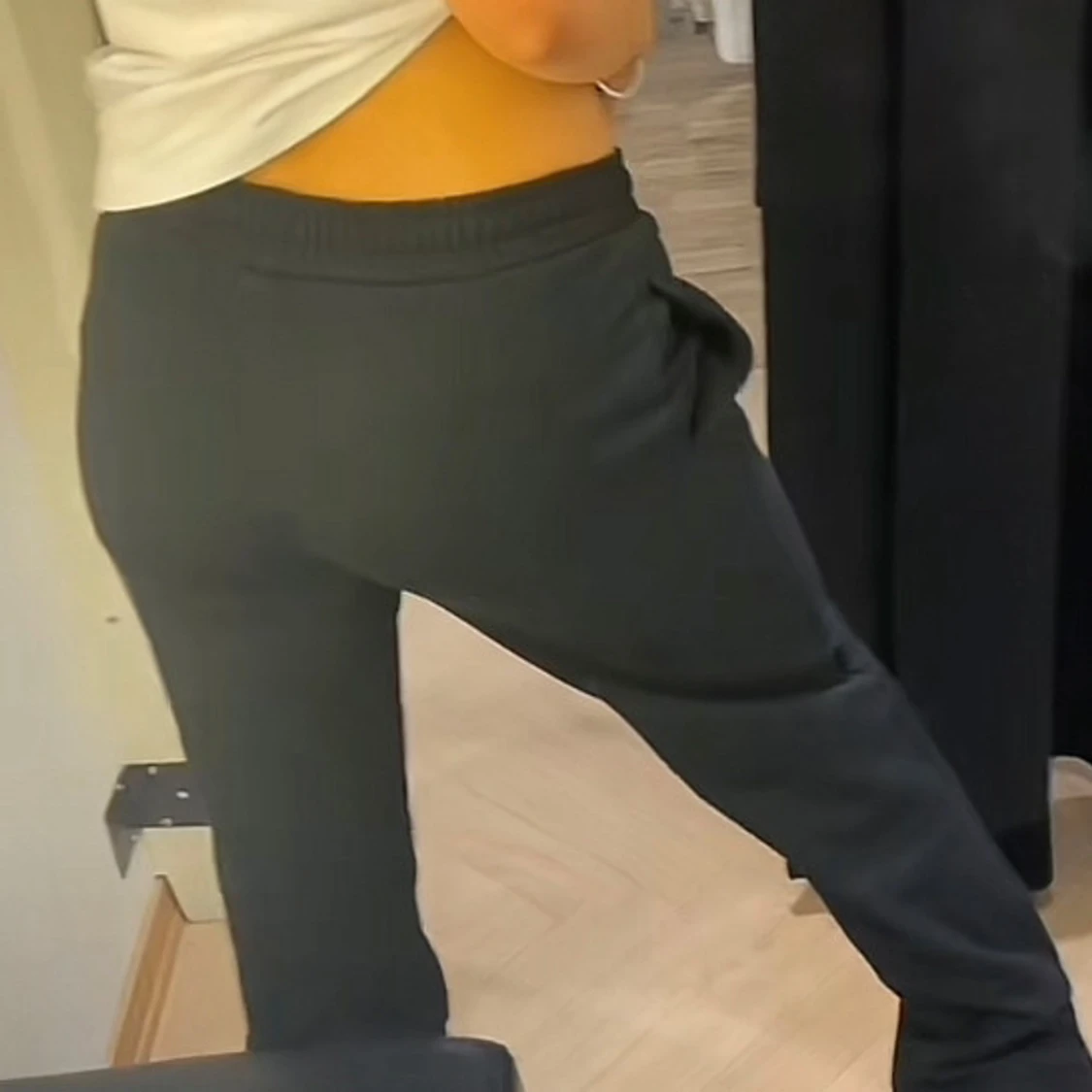 Lågmidjade mjukisbyxor  - 90