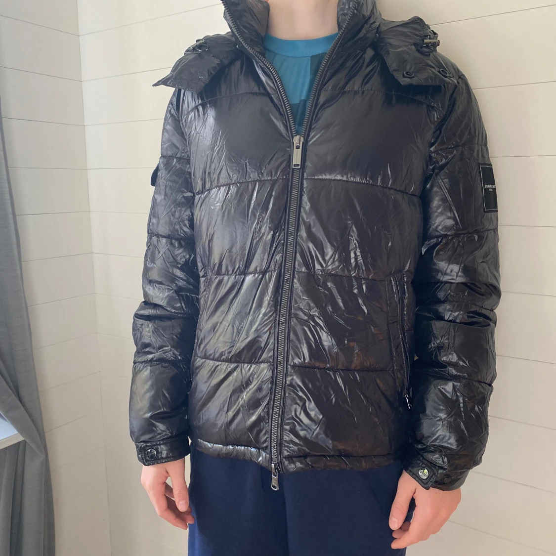 Svart pufferjacka från Michael Kors