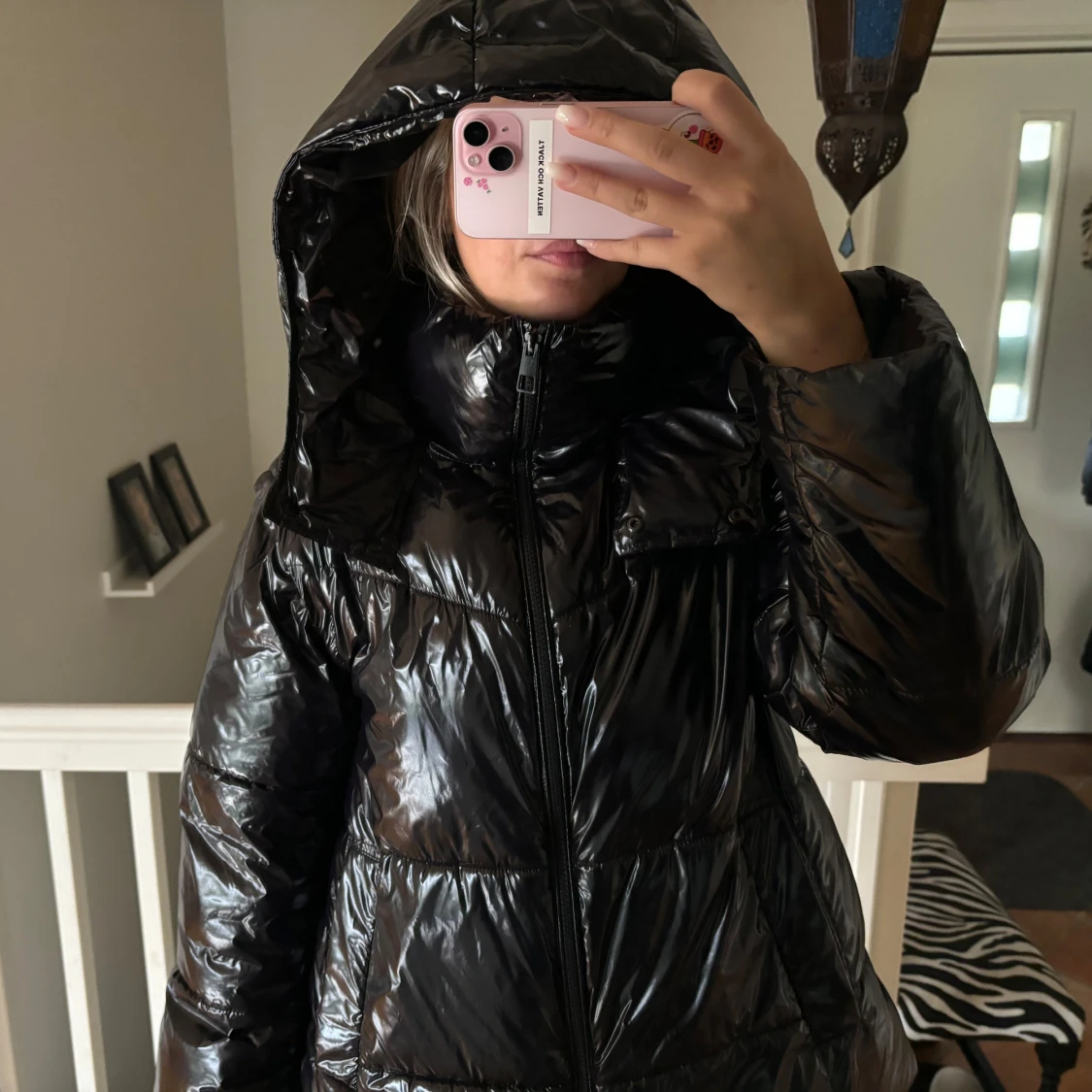 Glansig vinterjacka  - 91