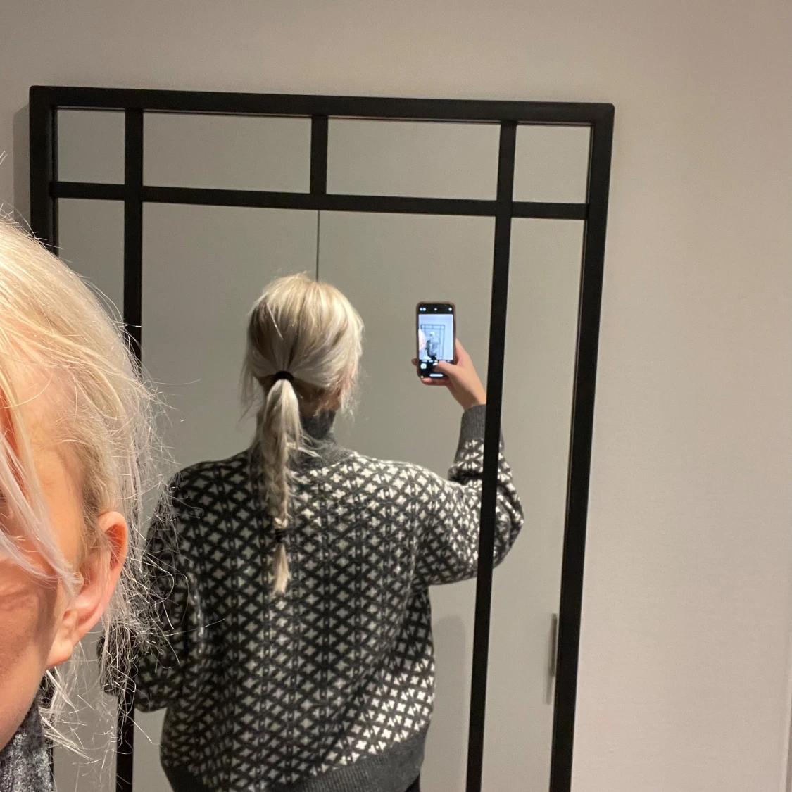 stickad polotröja - 90