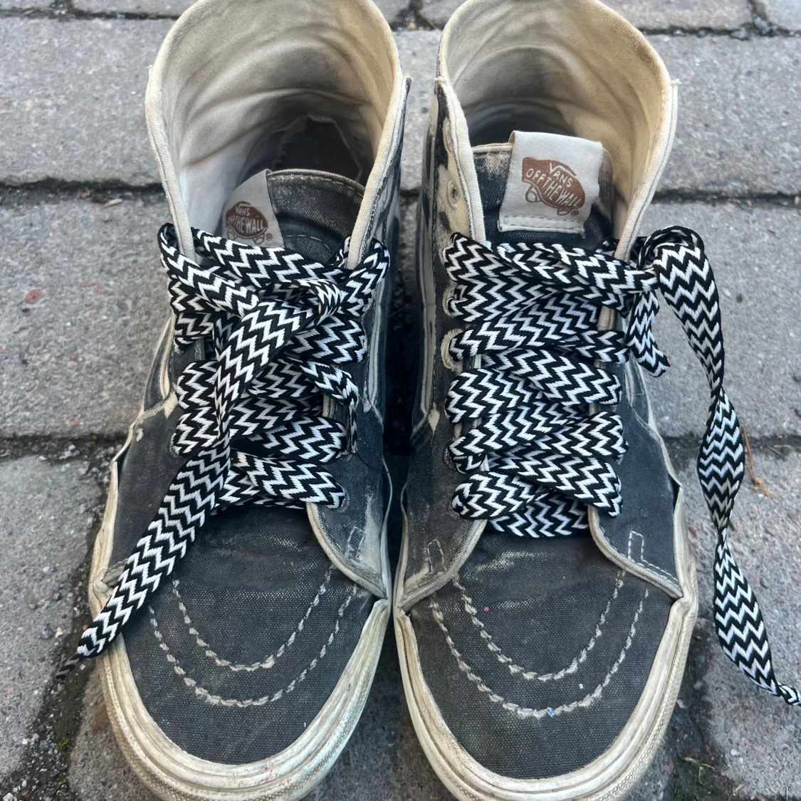Vans med coola skosnören