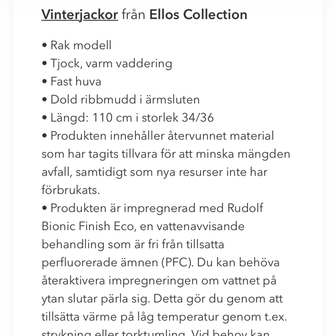 Brun vinterjacka i nyskick 🧡 - 92