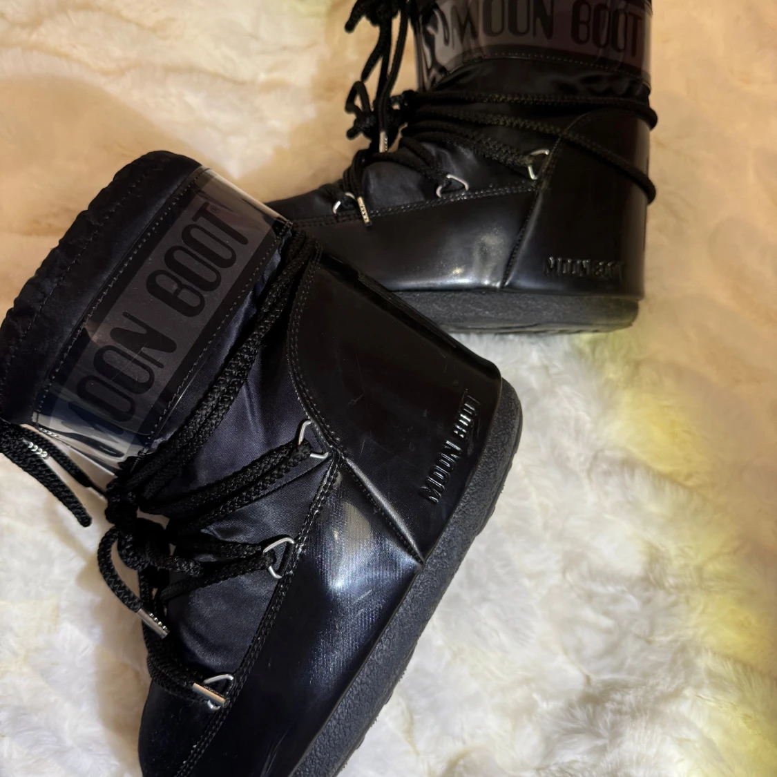 Svarta Moon Boots - 91