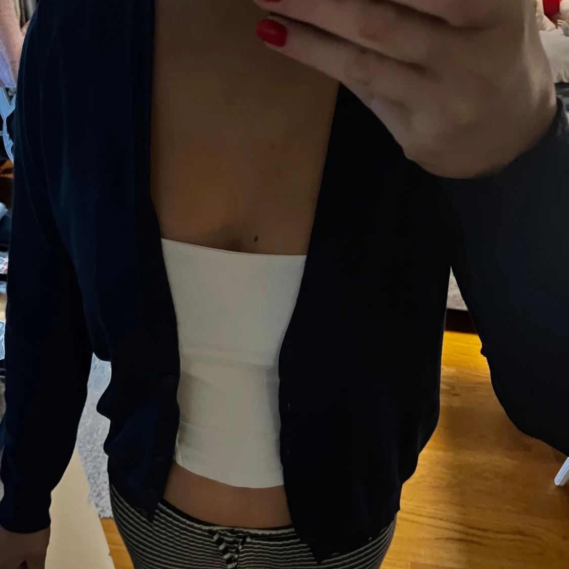 Mörkblå kofta från Anna Field - 90