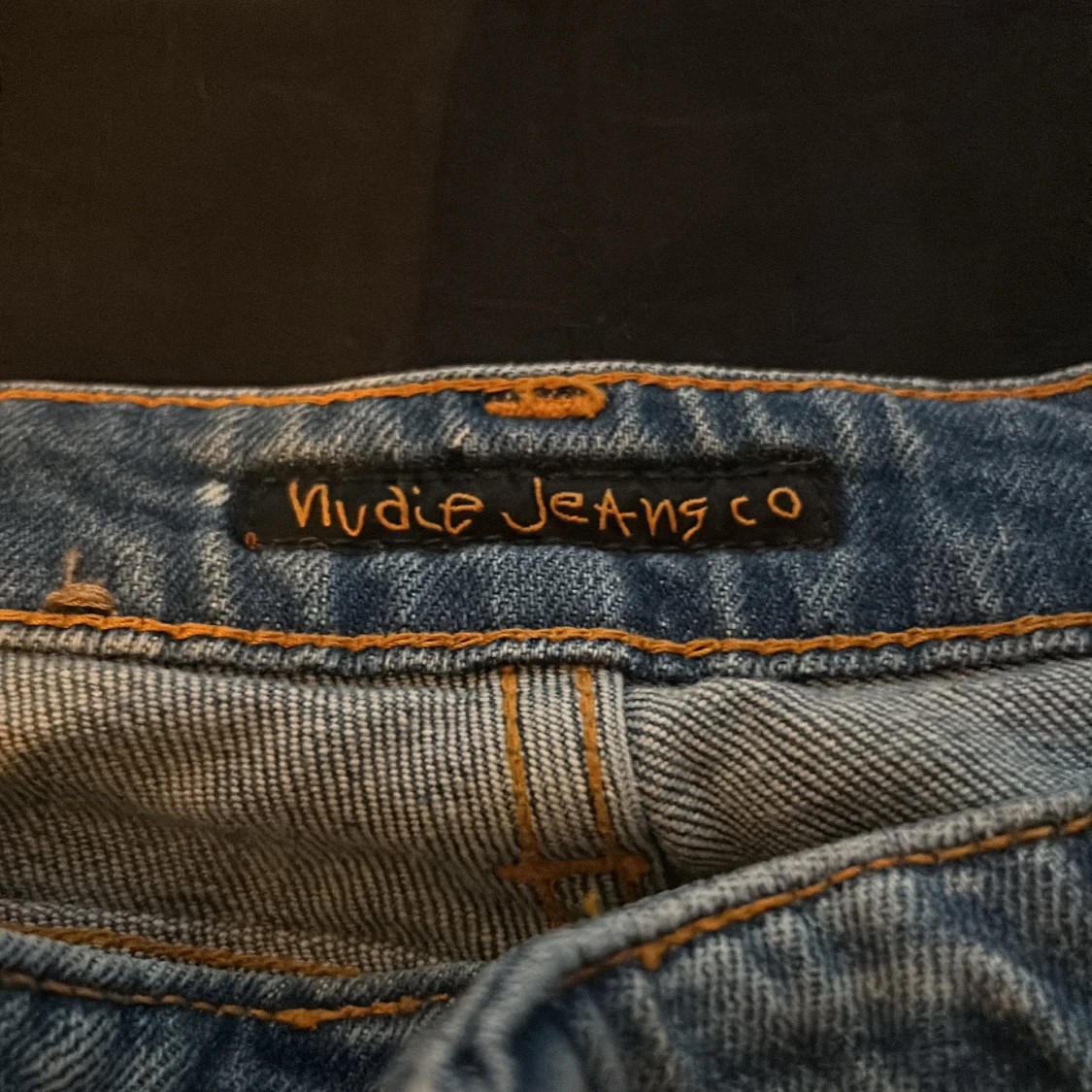 Blå jeans från Nudie Jeans - 90