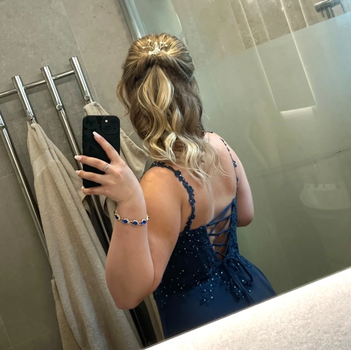 Blå balklänning från Christian Koehlert - 90