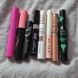 Mascara - 8 olika mascaror från olika ställen! alla är testade 1-2 ggr men aldrig andvända! Alla för 100 kr!