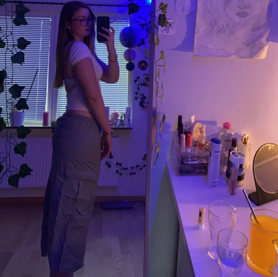 Mörk grön kjol - 92