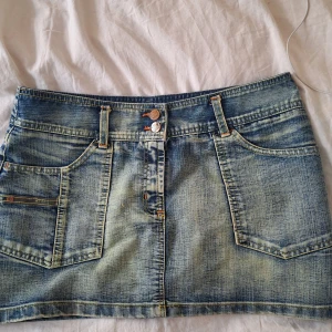 Skit cool jeans kjol - Jeanskjol str s-xs