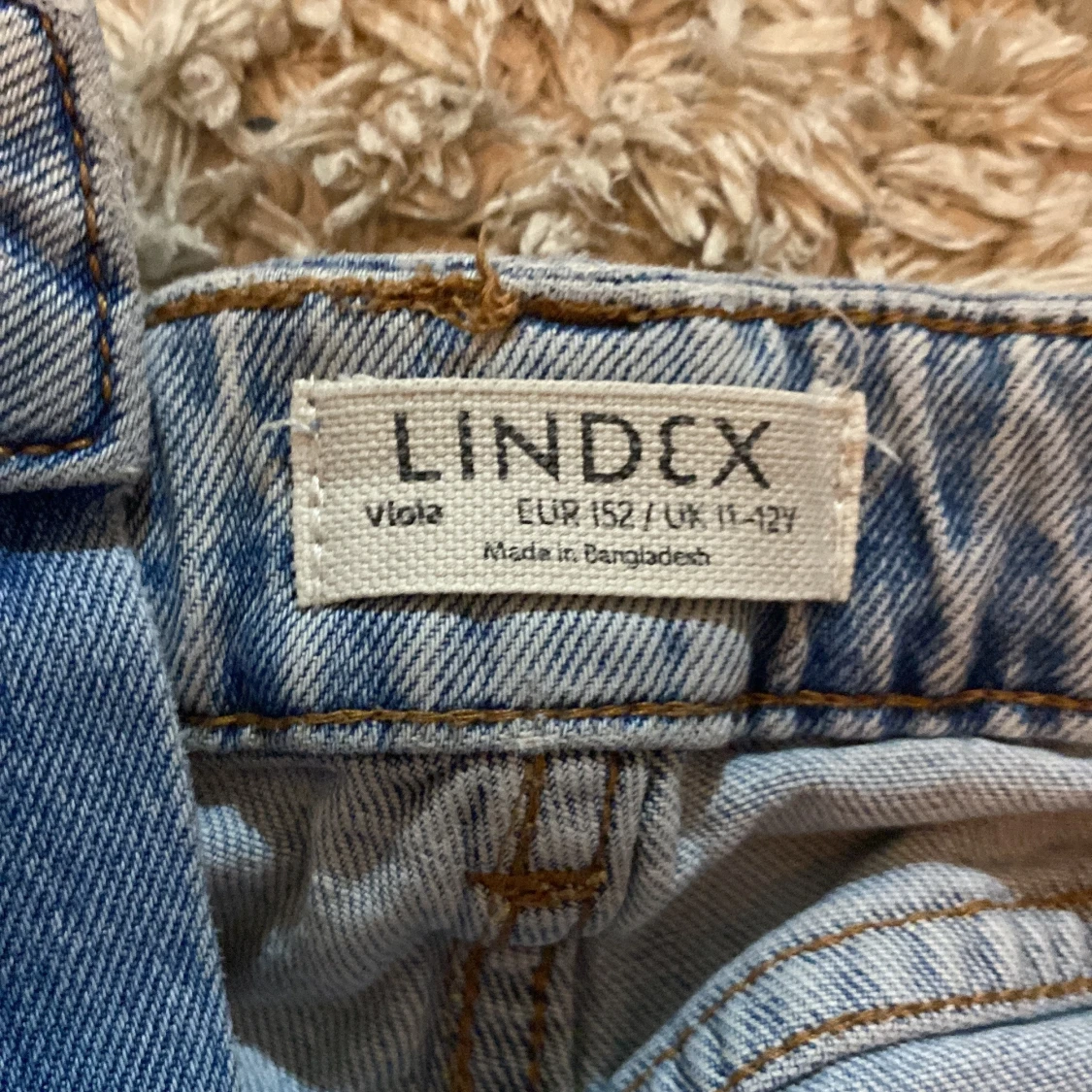 Ljusblå jeans från Lindex - 91