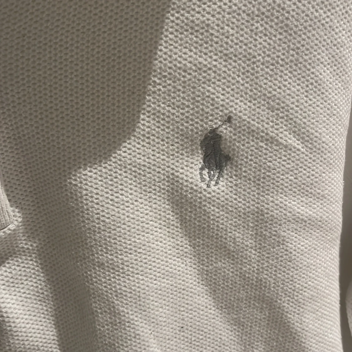 Vit halfzip från Ralph Lauren - 90