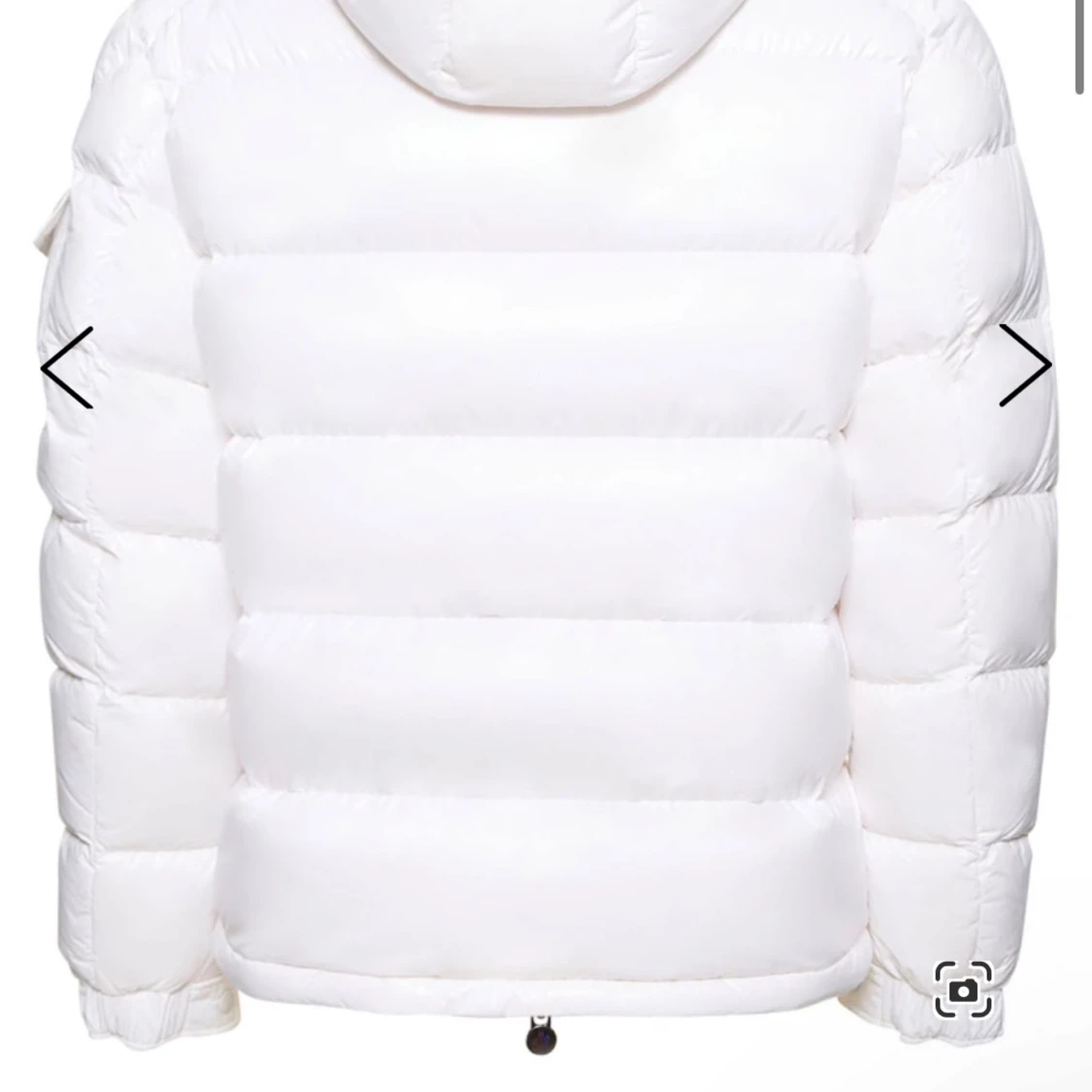 Vit dunjacka från Moncler - 3