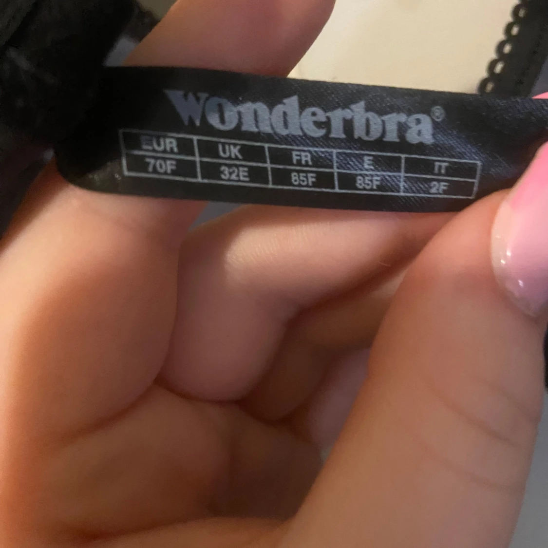 Svart spets-bh från Wonderbra - 3