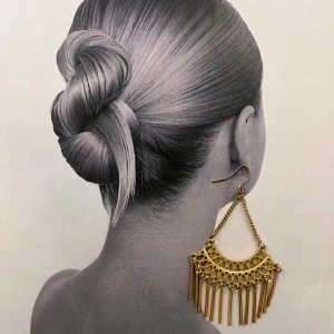 Örhänge- Guld  - (Kommer i par) 