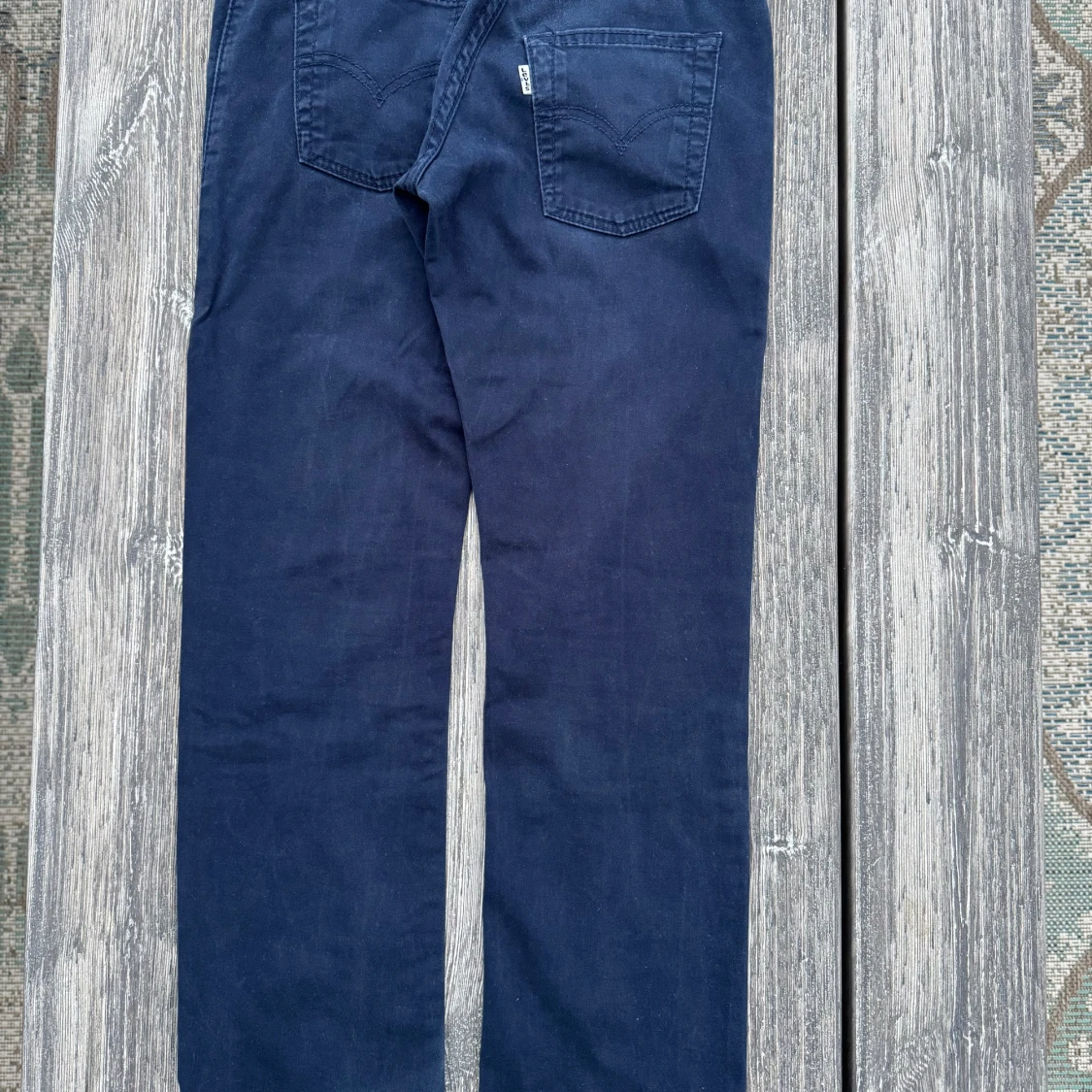 Mörkblå Levi's 511 Slim jeans - 1