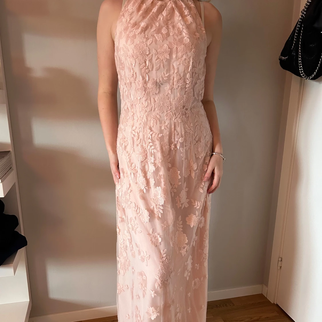 Rosa långklänning från Esprit