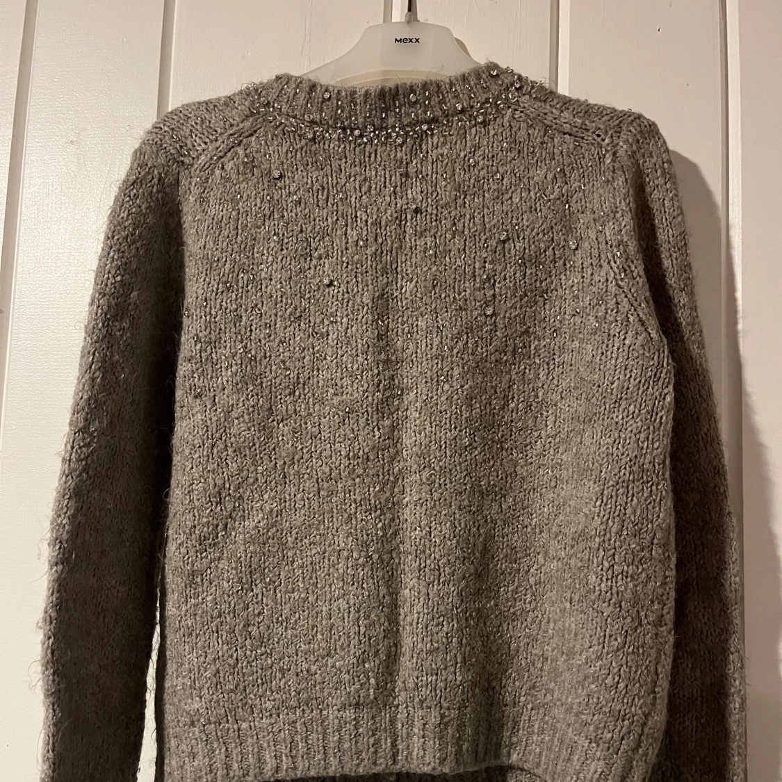 Beige/grå stickad kofta från ZARA - 91