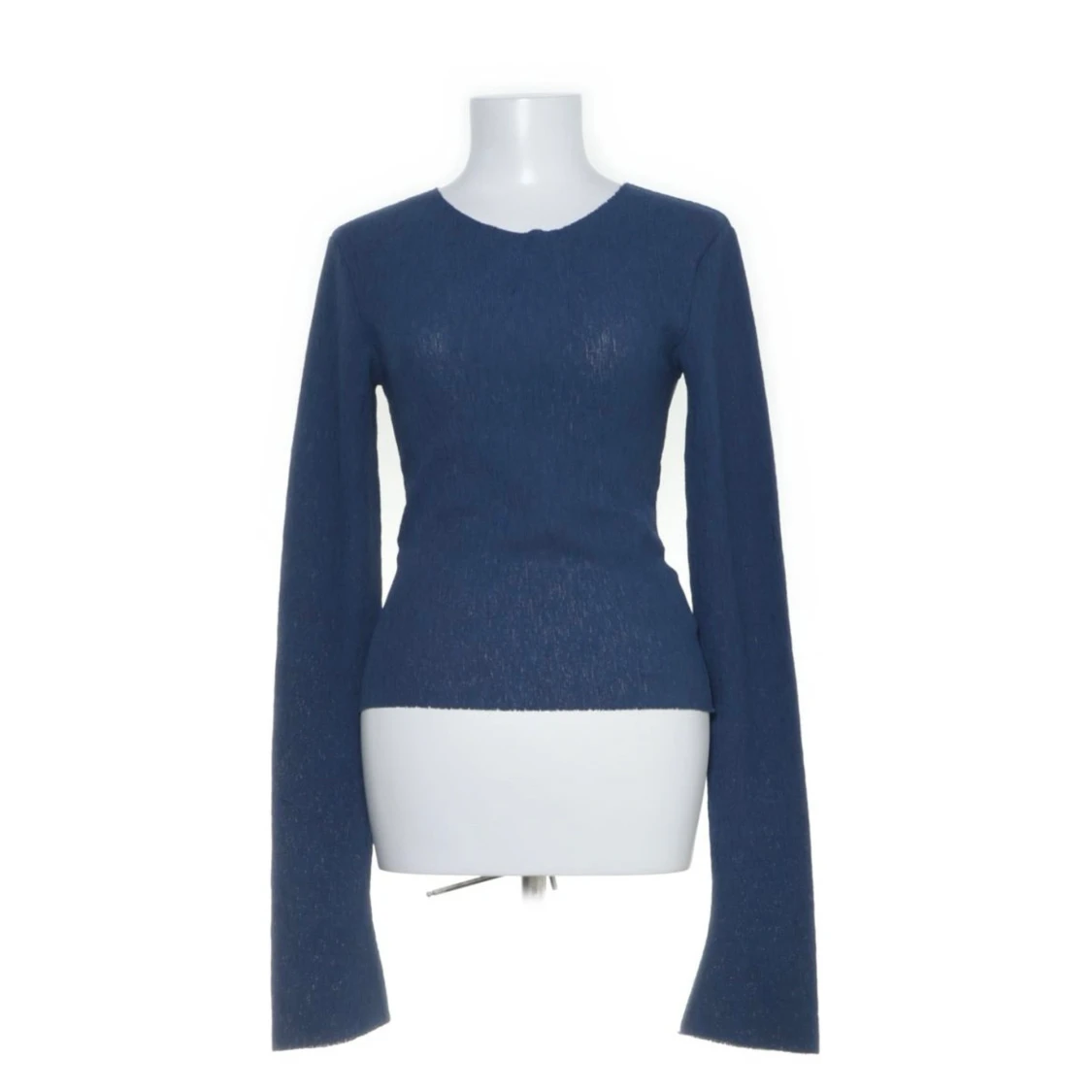 Mörkblå ribbad tröja A-DSGN - 90