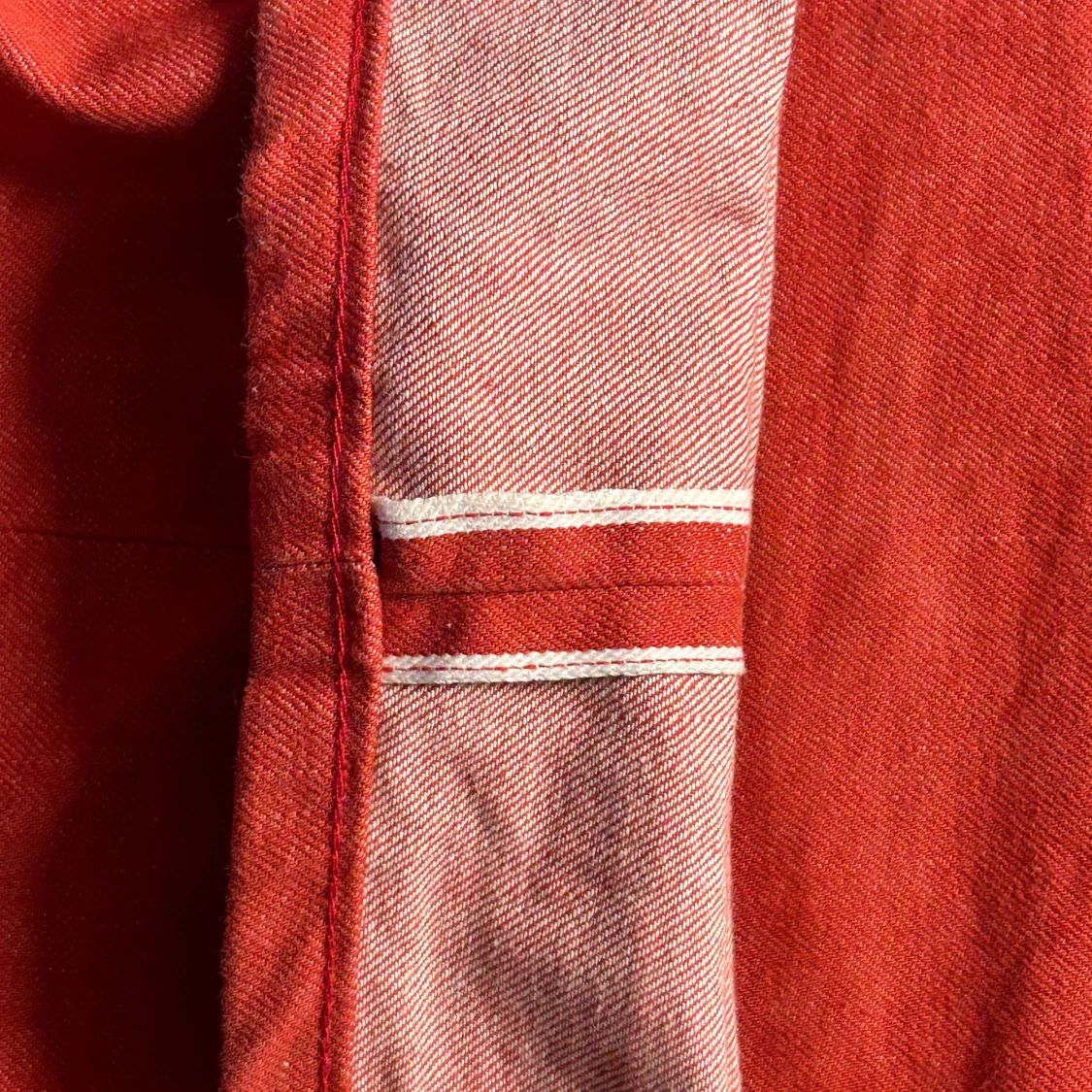 Röda jeans från Naked & Famous - 2