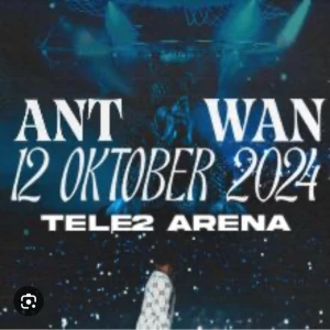 Antwan ståplats biljett  - En biljett till antwans konsert, ståplats!! Pris kan diskuteras.