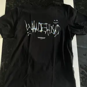 Säljer en Oanvänd Antwan Wanderland T-shirt i storlek M. Denna merch är helt slutsåld online och kommer ej säljas vid konserten!