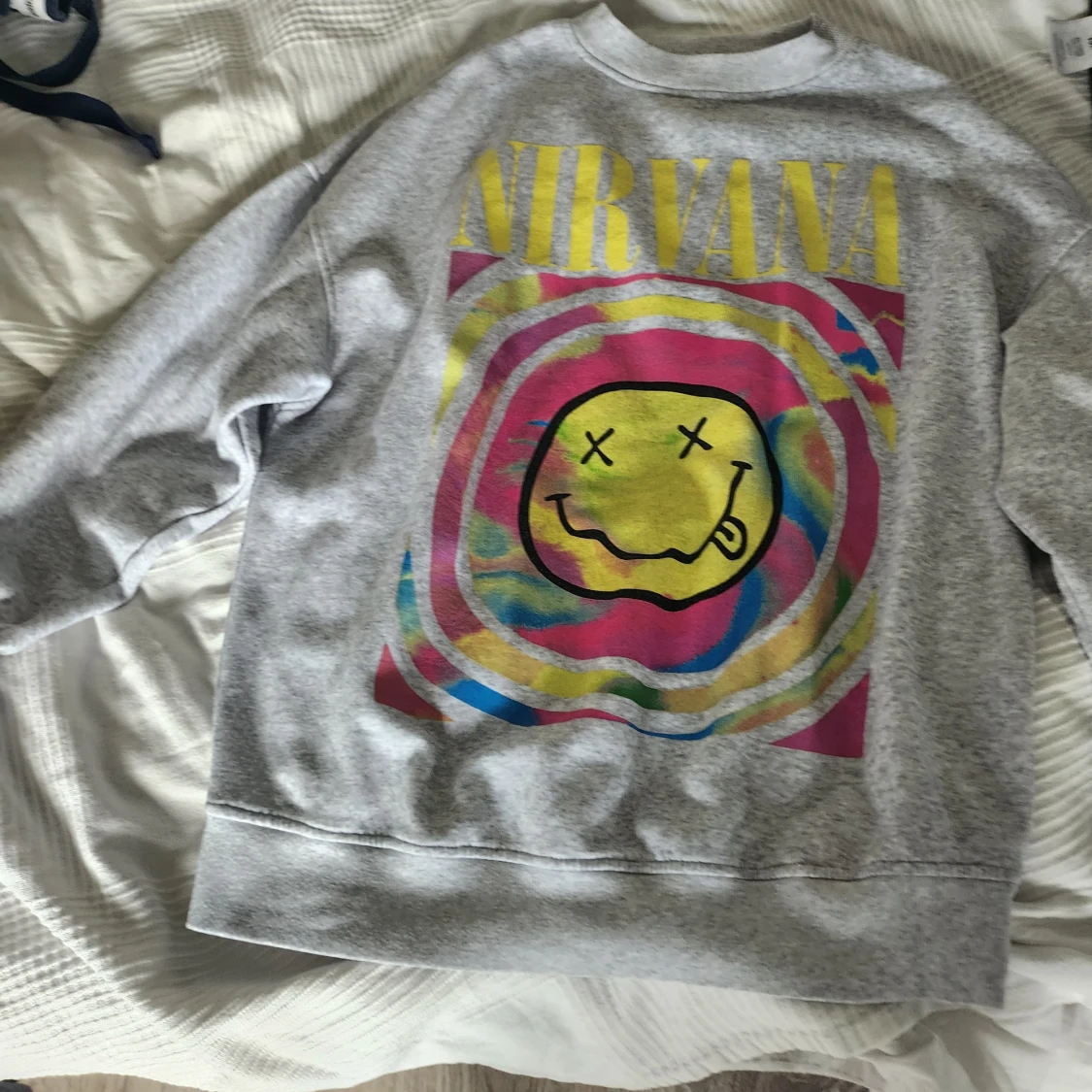 Långärmad med tryck - 90