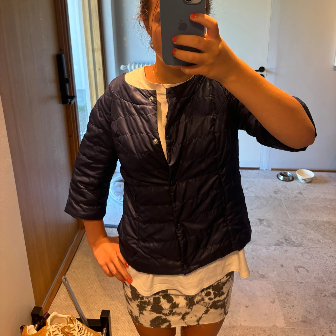 Trekvarts ärmad jacka  - 90