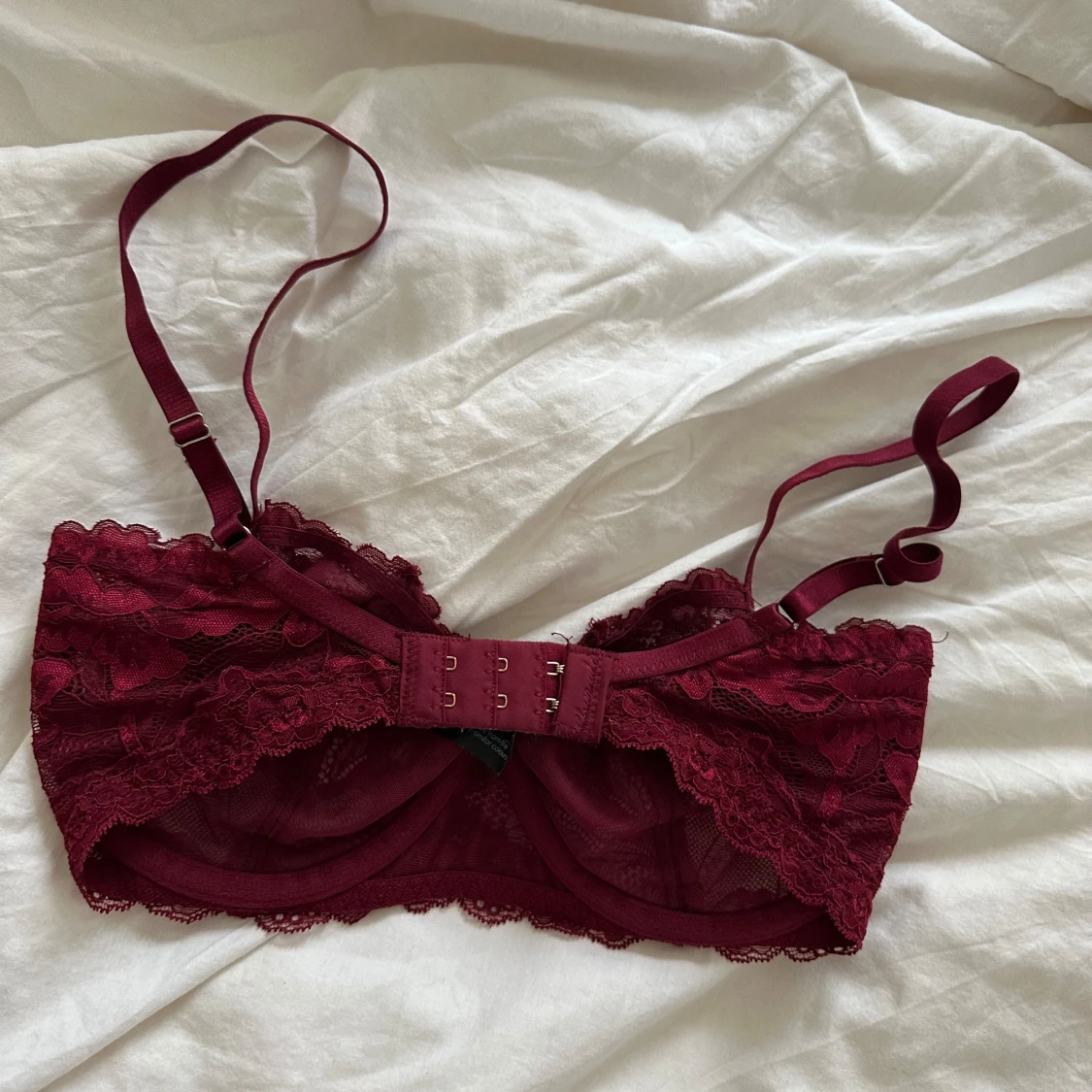 Jättefin röd BH från change - 90