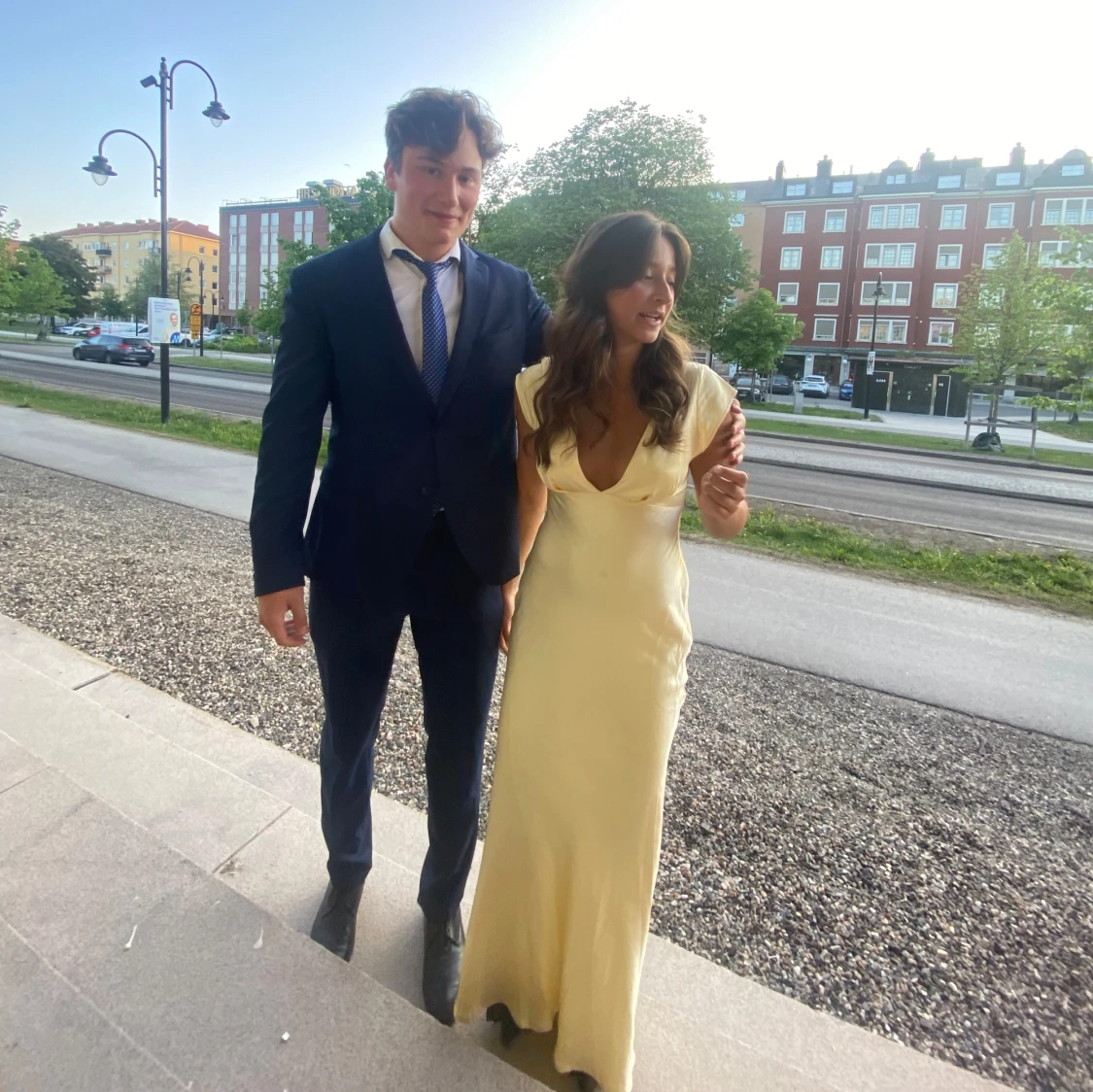 Gul balklänning - 91