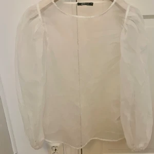 Blus - Genomskinlig blus, perfekt att ha över ett linne för att göra de extra! Köparen står för frakten❣️❣️