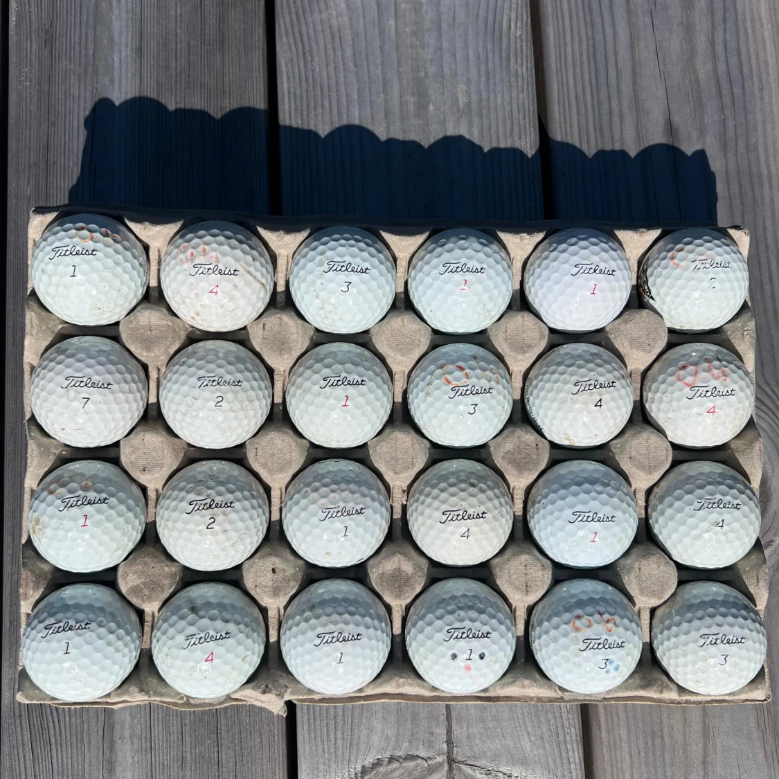 Golfbollar 24st Titeleist- ProV1 