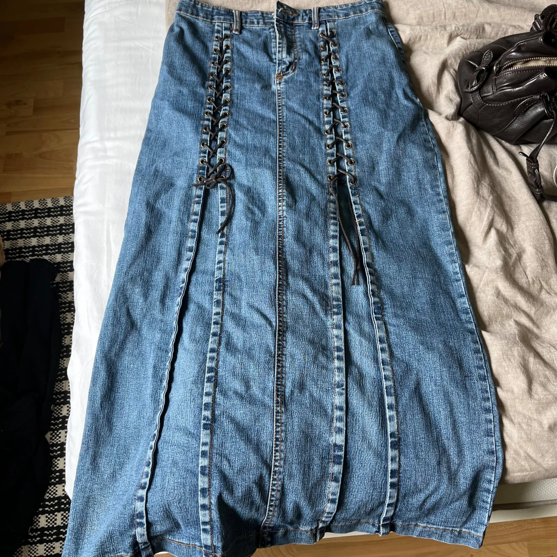 Jeans maxi kjol - 91