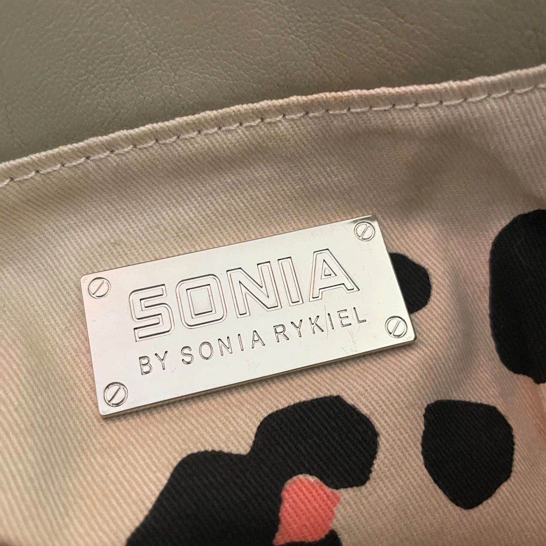 Beige axelväska från Sonia Rykiel - 92