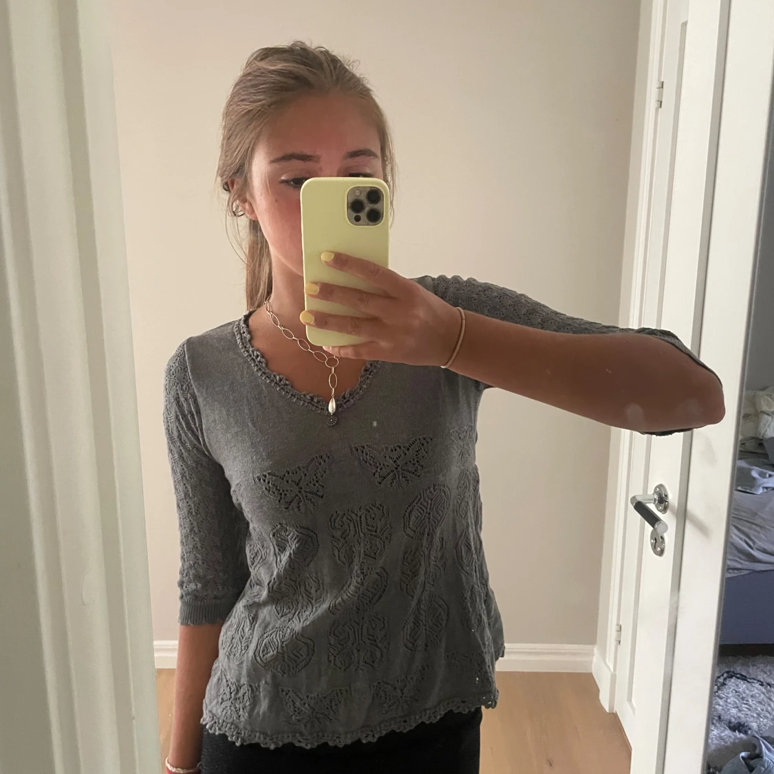 Trekvartsärmad tröja - 91