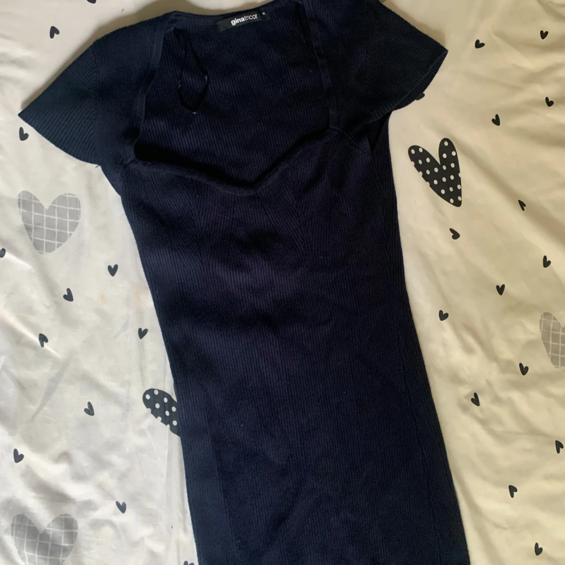 Mörkblå Bodycon Gina Tricot strl M. - 90