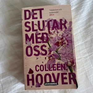 Det slutar med oss  - Colleen Hoovers populära bok Det slutar med oss. 