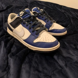 Nike sportswear dunk  - Blå - Säljer nu dessa ovanliga Nike skor i storlek 42 då dem inte riktigt passar min stil. Sparsamt använda och är i nyskick. Nypris: 1299 Mitt pris: 650. Creaseskydd ingår