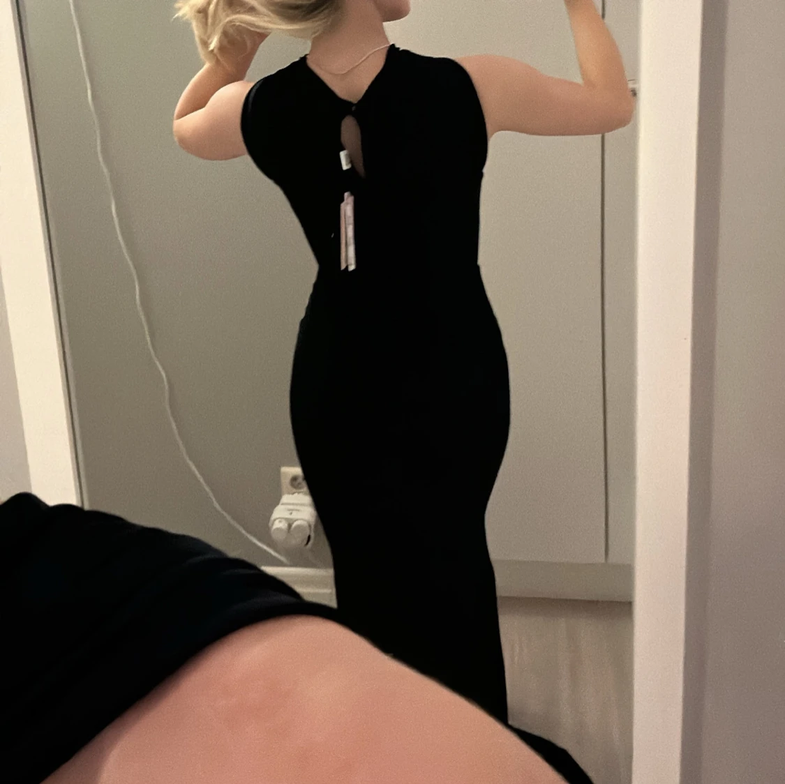 Marinblå festklänning - 2