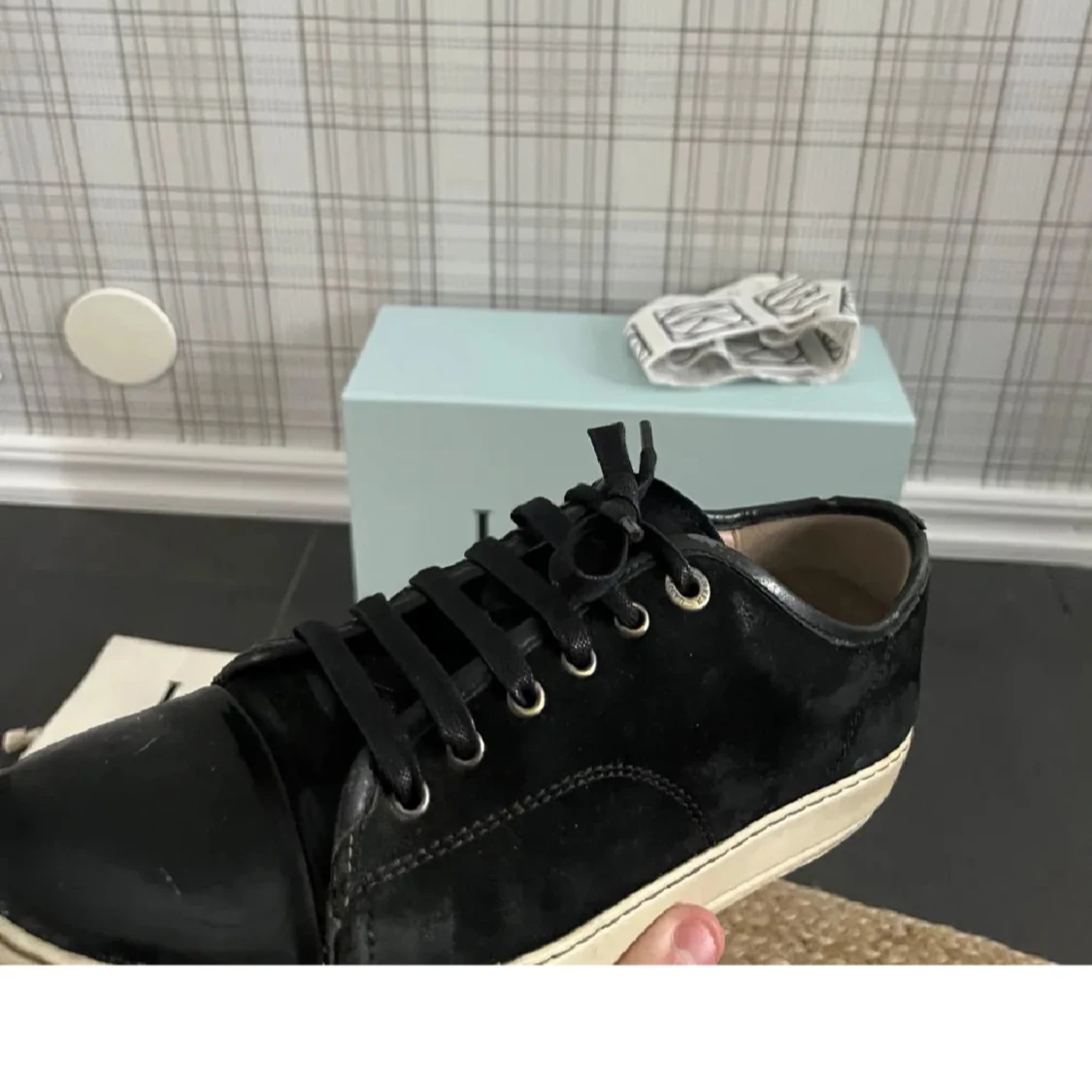 Svarta sneakers från Lanvin - 1