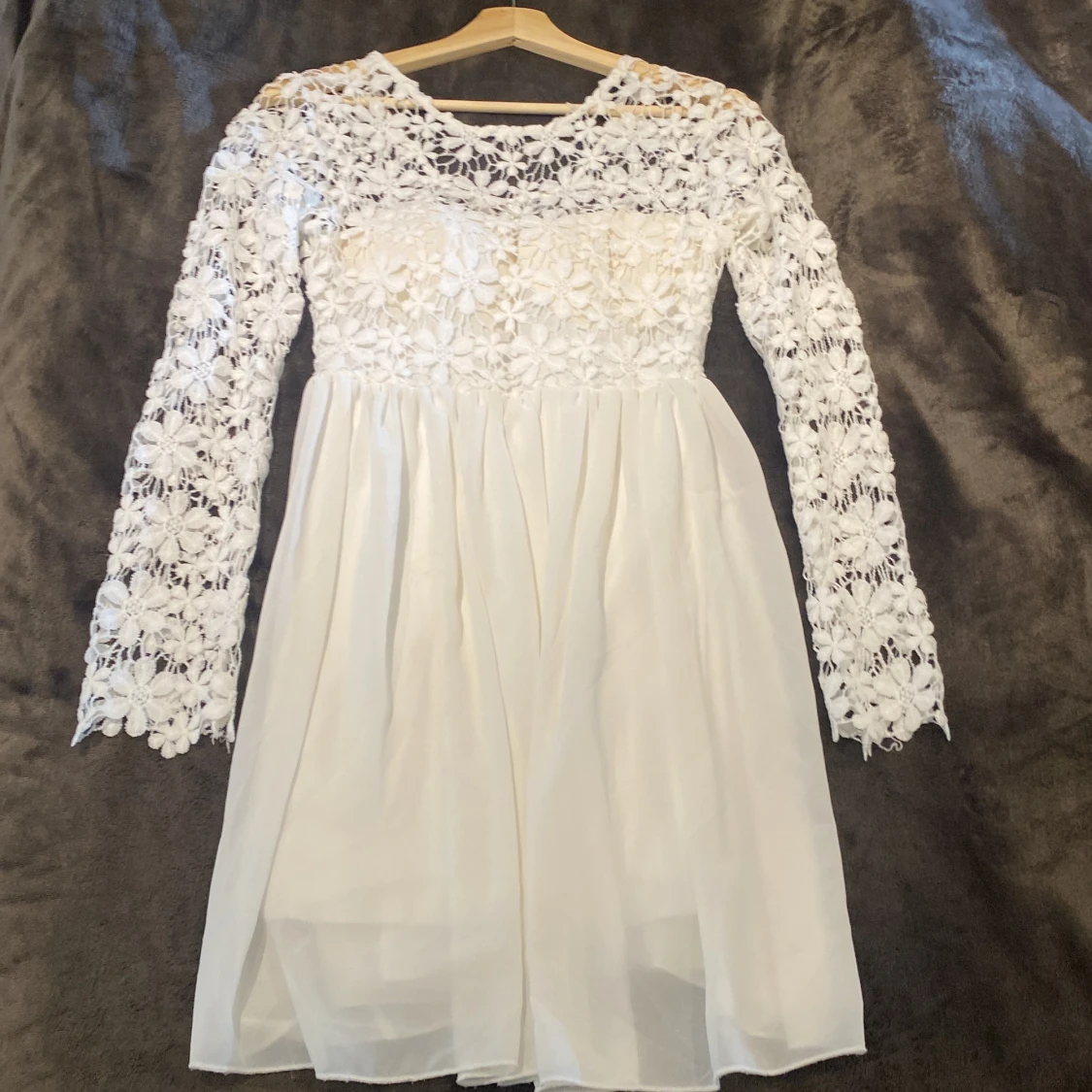 Vit superfin klänning!