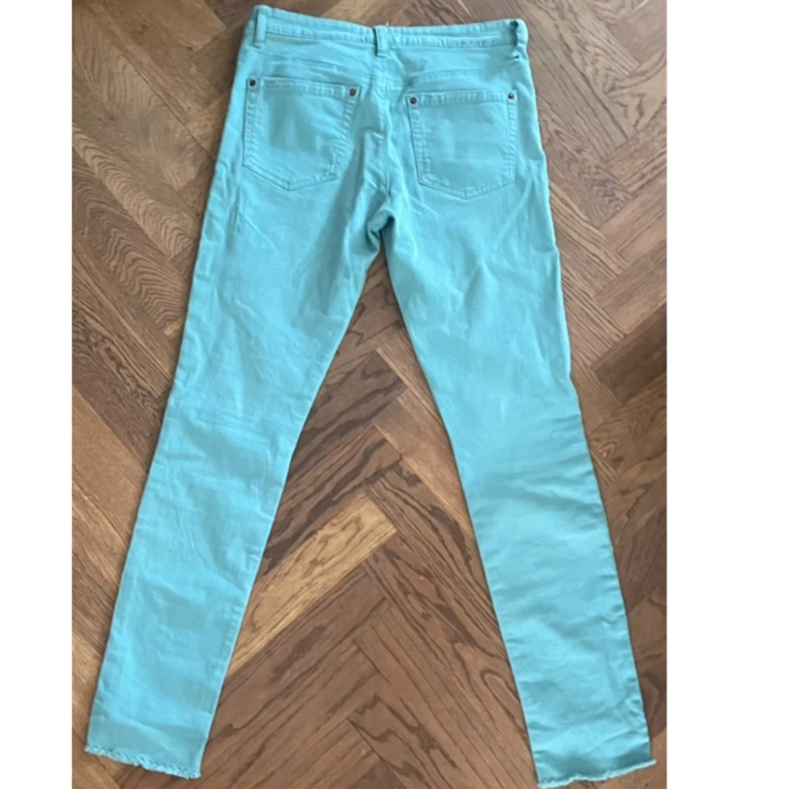 Odd Molly turkosa skinny akle Jeans - 3