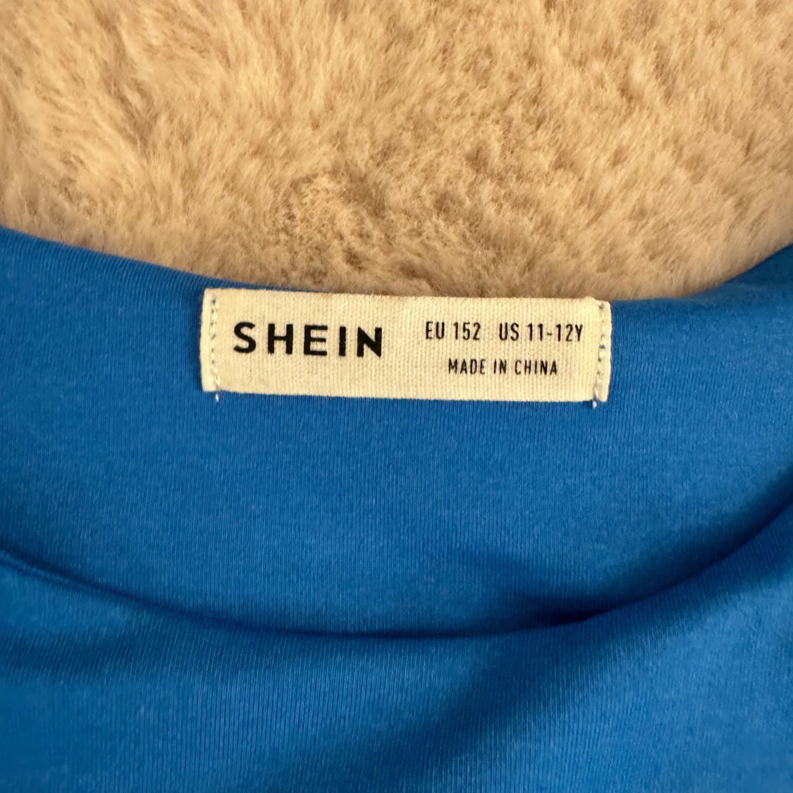 Blått kjol/topp sett  - 93