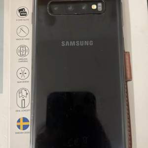 Samsung s10 med nya ladare och nya planbok 