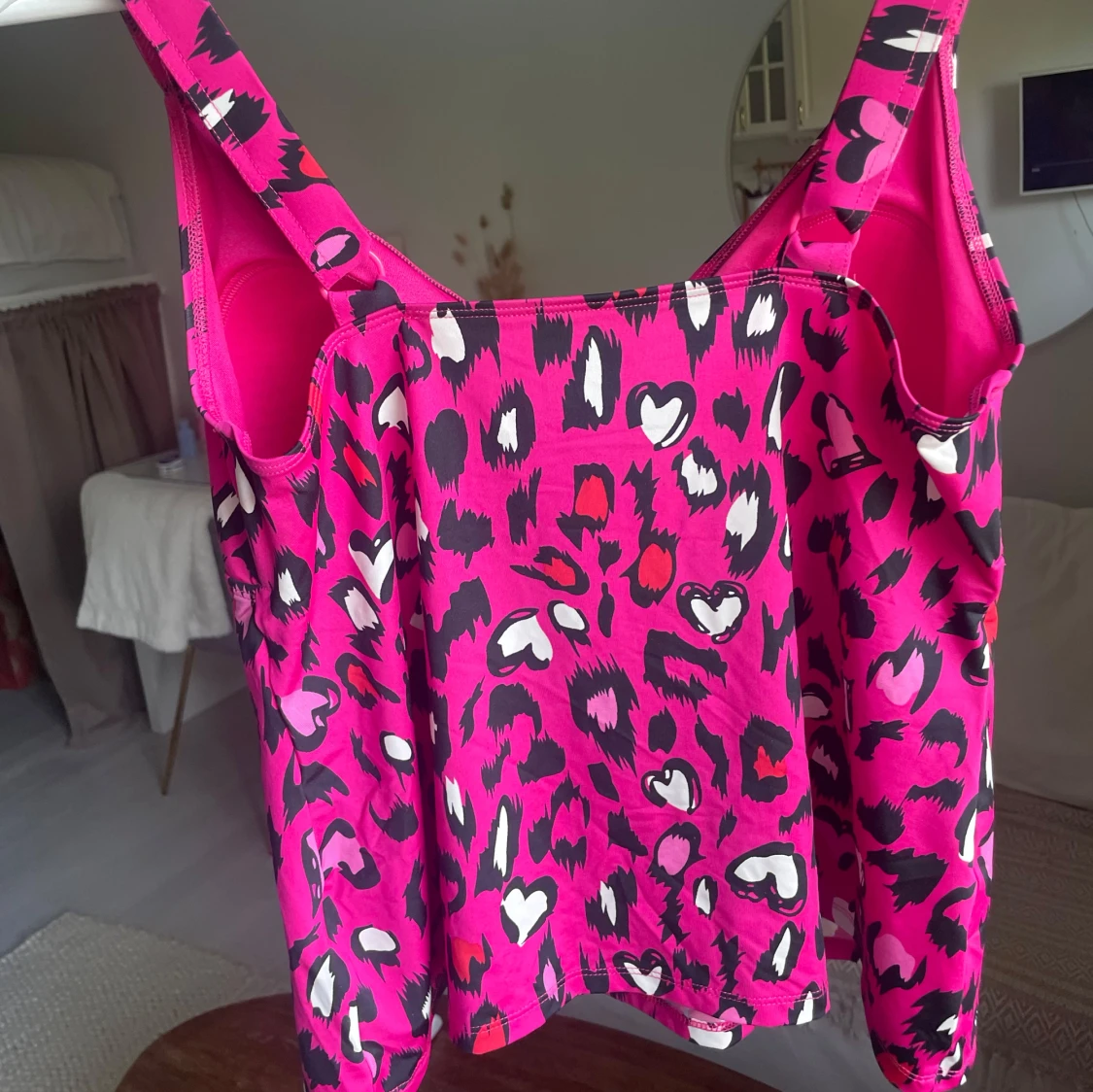 Rosa leopard topp💕 - 90