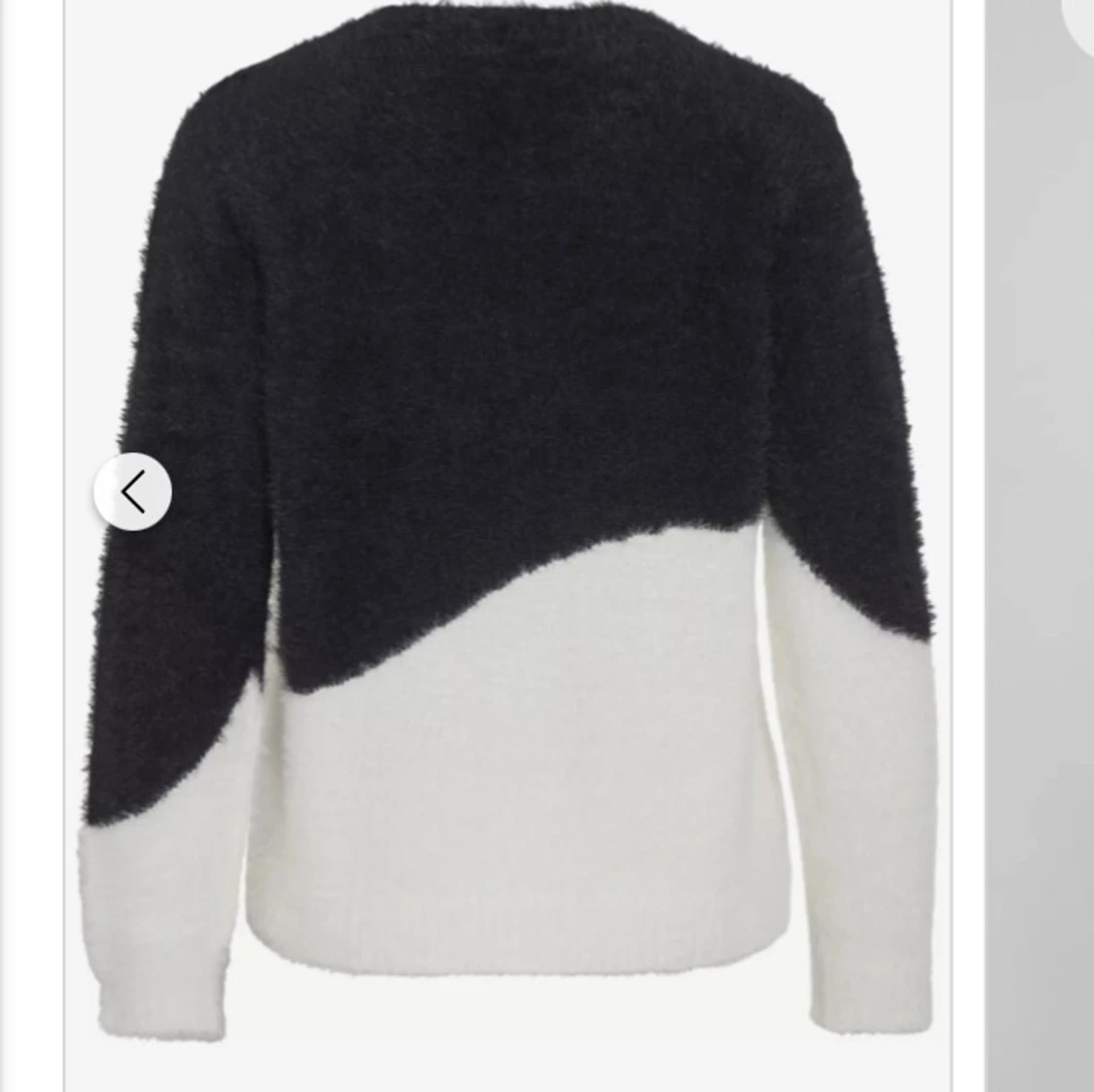 Svart och vit tröja från Vila - 90